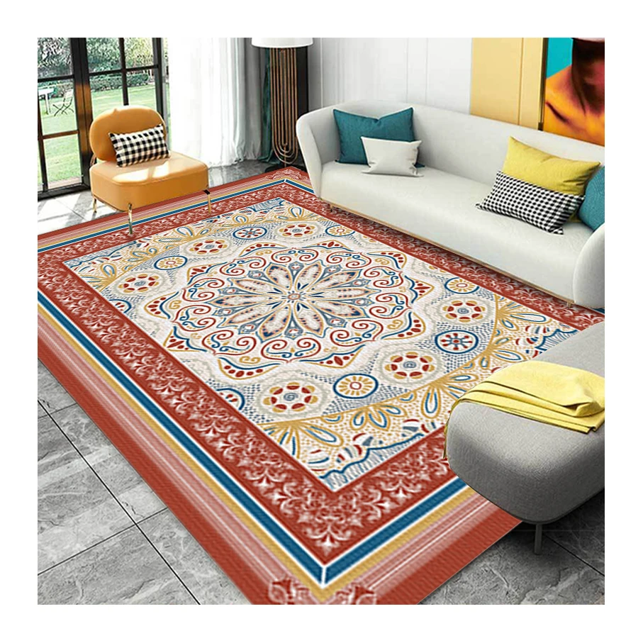 Large area rug persian live room carpet rug for living room