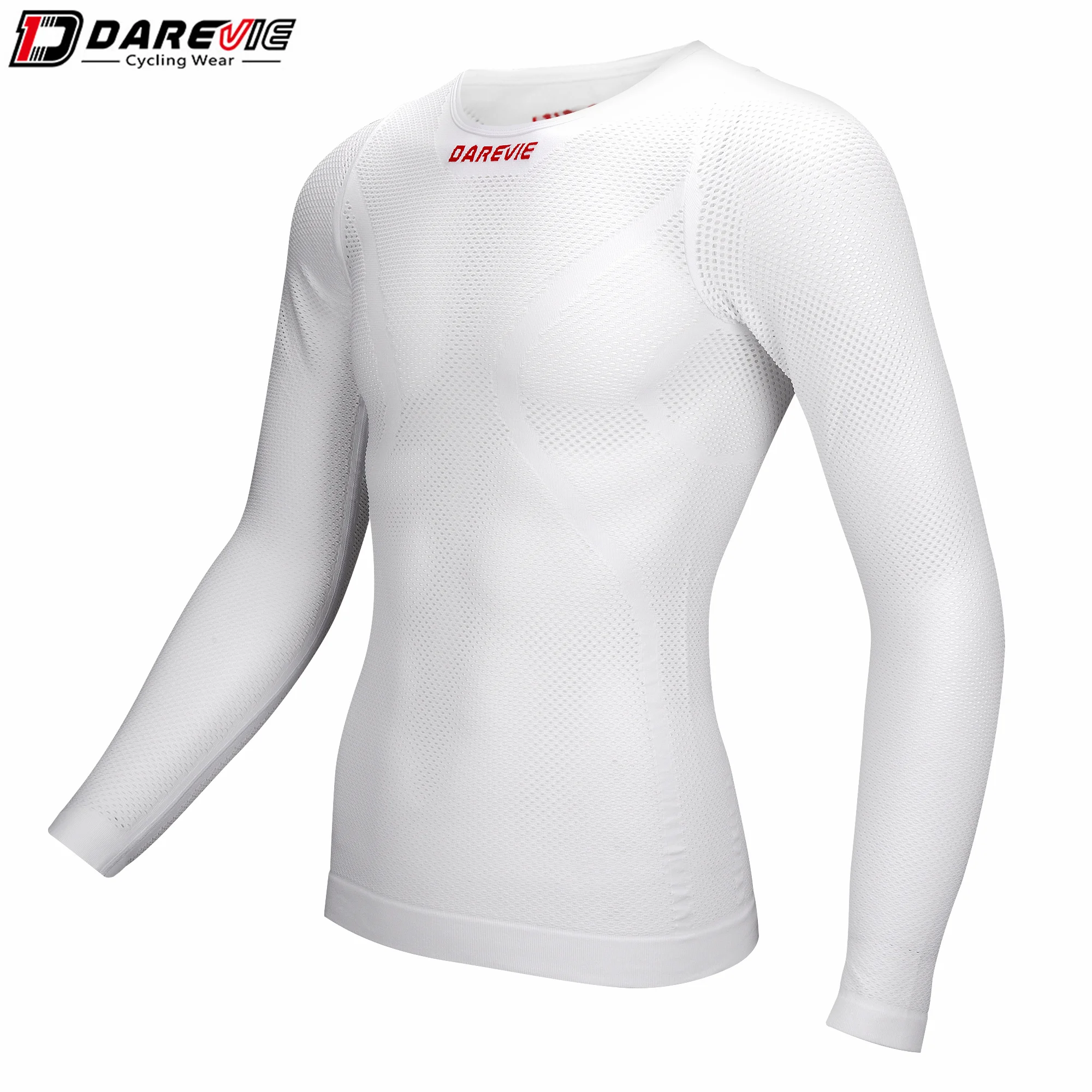 Men Gym Compression Under Base Layer Tops Absorb Sweat Quick Dry Blank Seamless Shirts Football Base Layers