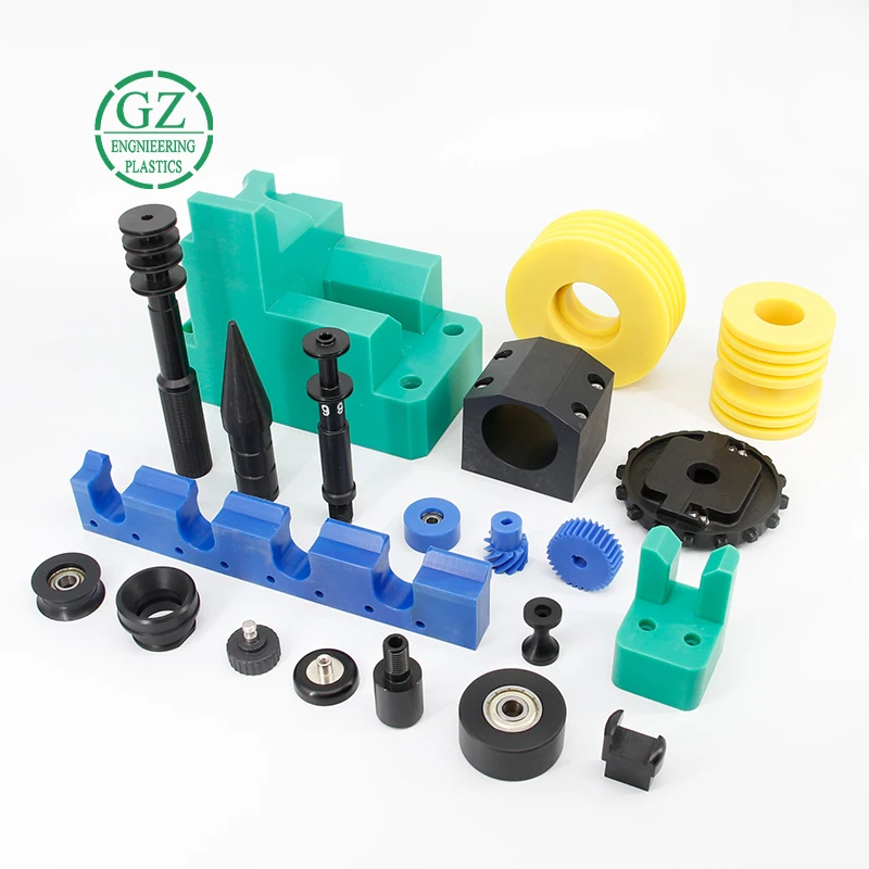 Nylon ultra high molecular weight polyethylene plastic products industrial plastic precision parts cnc machining parts
