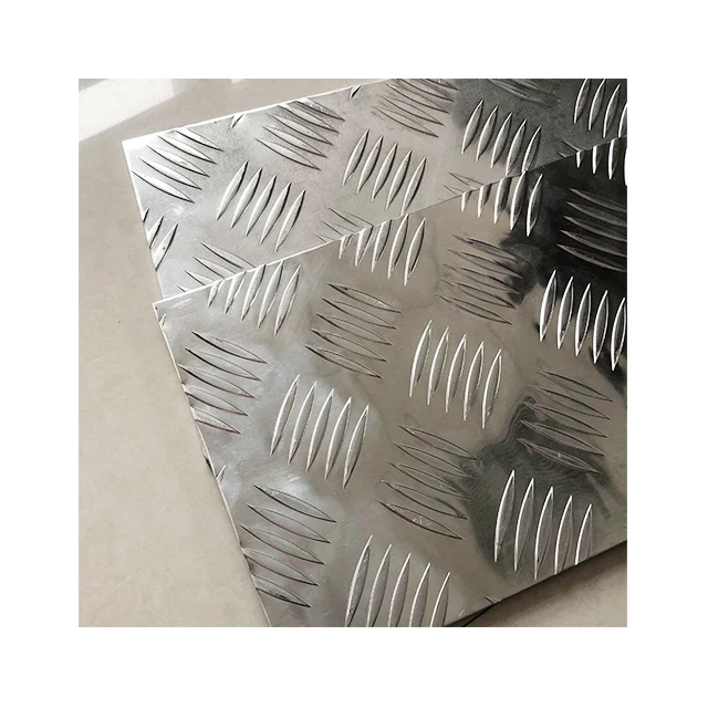 Mill Finish 3003 6061 Aluminum Diamond Tread Plate Embossed Aluminum Checkered Plate Aluminium Sheet