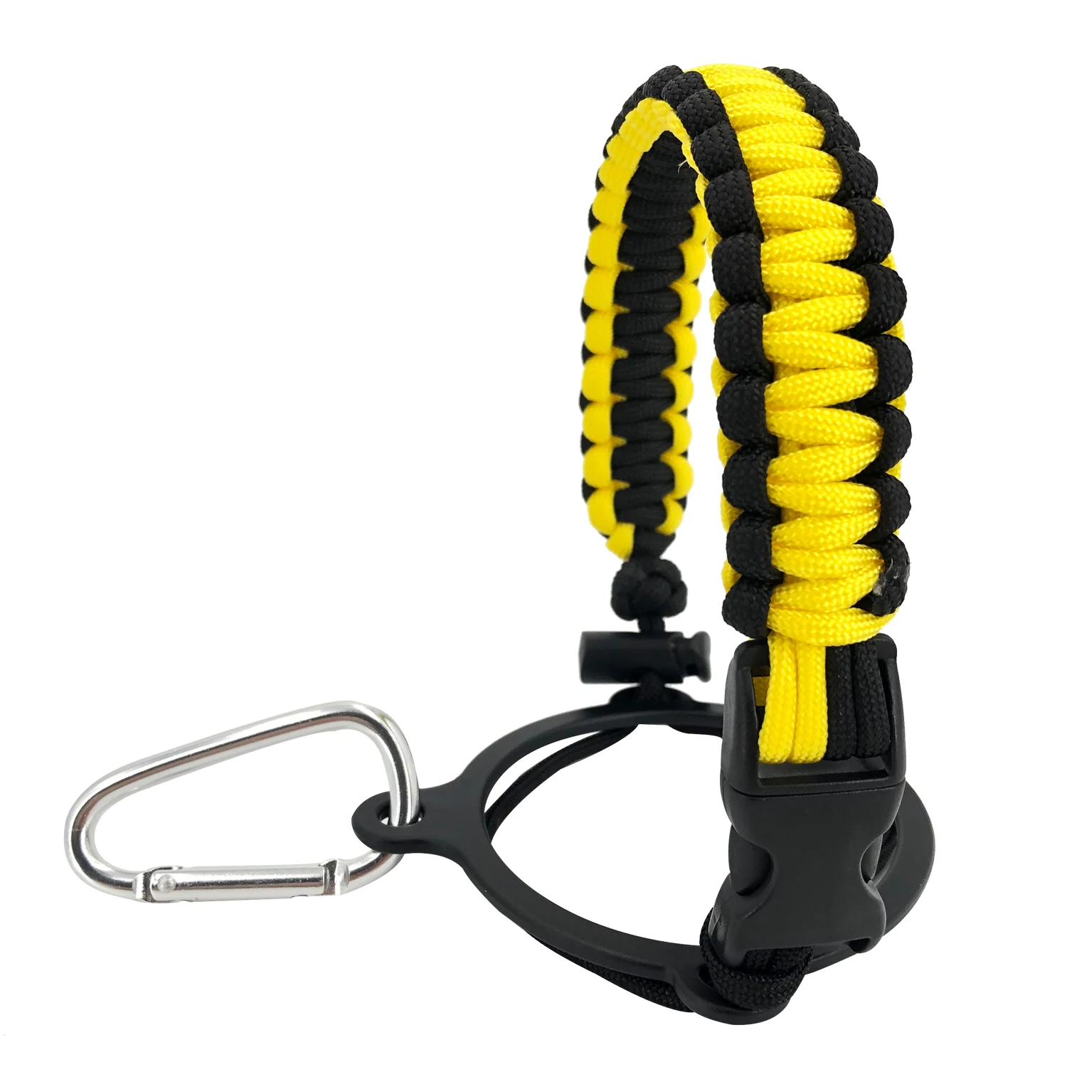 Wholesale paracord handle water bottle holder outdoor survival paracord handle