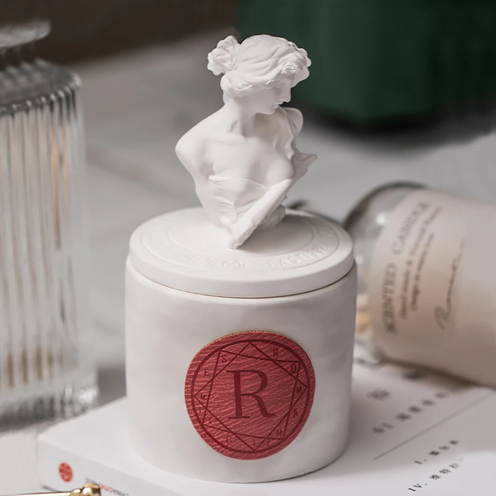 wholesale Private Label Luxury 45 Hour Burn Medium Aromatherapy Candles For Scented Soy Wax