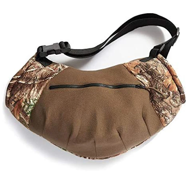 Outdoor Hunting Camouflage Insulated Warmer Hand Muff Camo Shaped Hand Muff Warm Keeper  for Winter