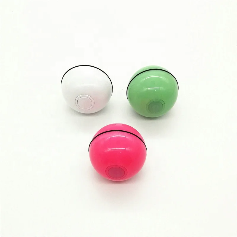 
2020 New Design Pet Products Interactive Cat Laser Toy Cat Intelligent LED Laser Ball Toy Electric Toy USB Charging Cat Ball 