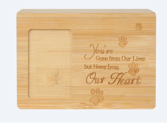 Hot Sale Funeral Supply Pet Human Ashes Wooden Cremation Urn Cinerary Casket Animal Urn