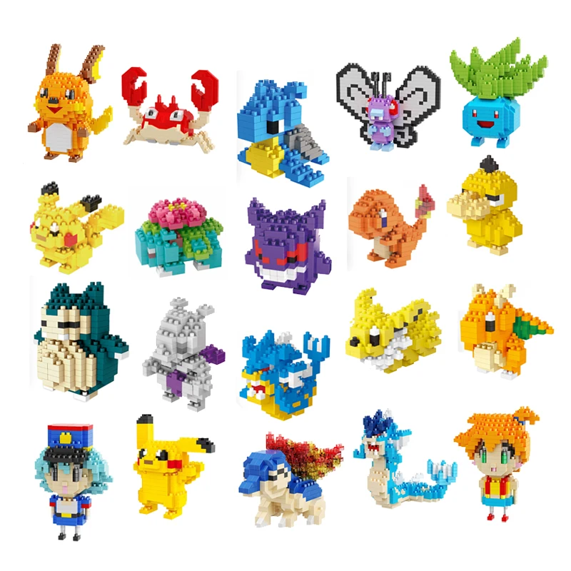 Anime Figure Building block toy Educational children toy for Gifts