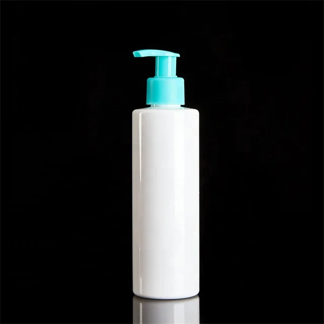 250ml Leak-Proof Clear Plastic Flat Shoulder Lotion Pump Bottle Shampoo Liquid Soap Containers For Cosmetic Packing