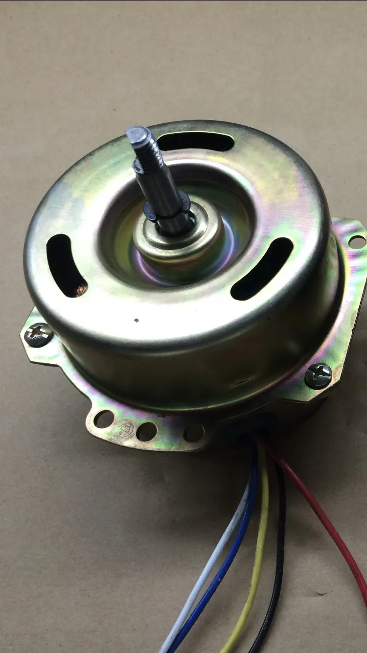 New custom yellow black 208-220-240v fan copper 12 inch fan motor