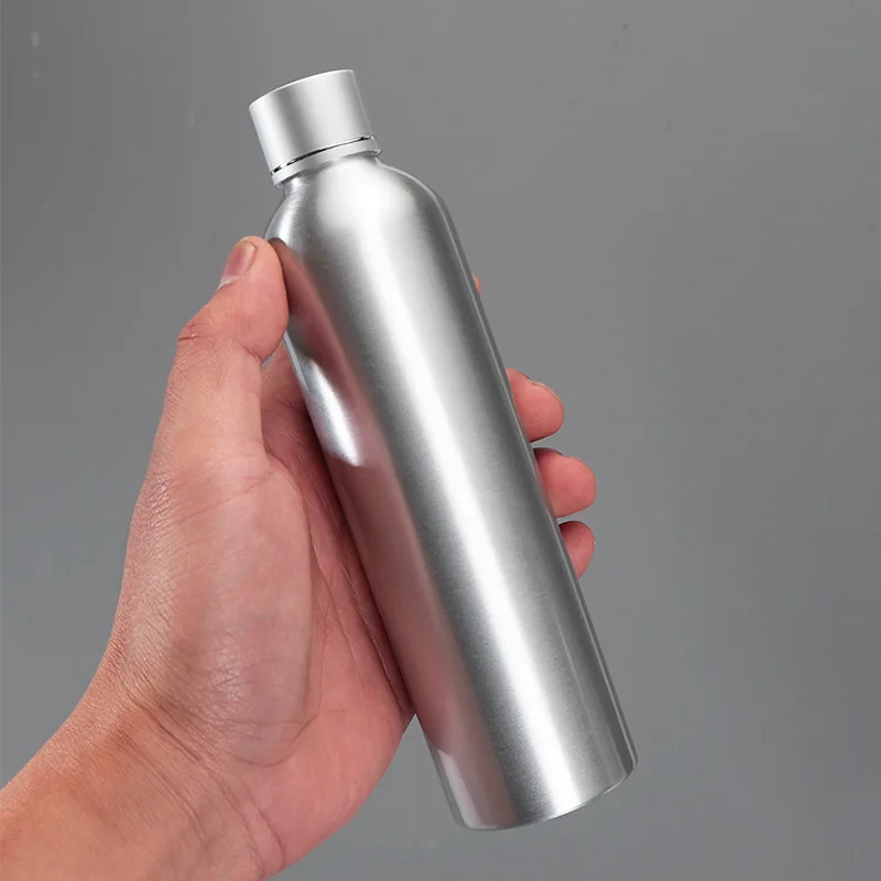 Empty Outdoor Sport Water Portable Travel Plastic UV Protection Cosmetic Aluminum Bottle with Lotion Pump Atomiser Trigger Spray
