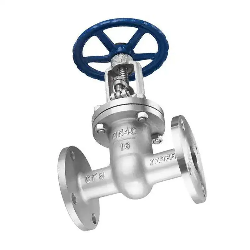 OEM Customized Factory ANSI 150LB Flanged Manual Control Piping Flanged Gate Valve 304 Stainless Steel Gate Valve