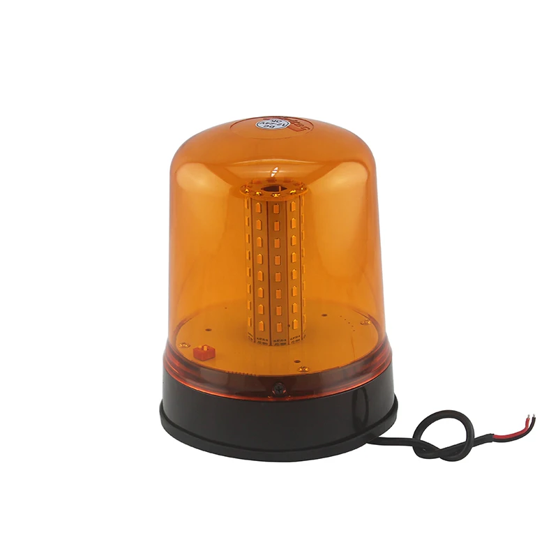 Super Bright DC12-24V halogen Rotating emergency warning Beacon,  PC lens Amber revolving  Safety Traffic Rotary Lamp for Britax