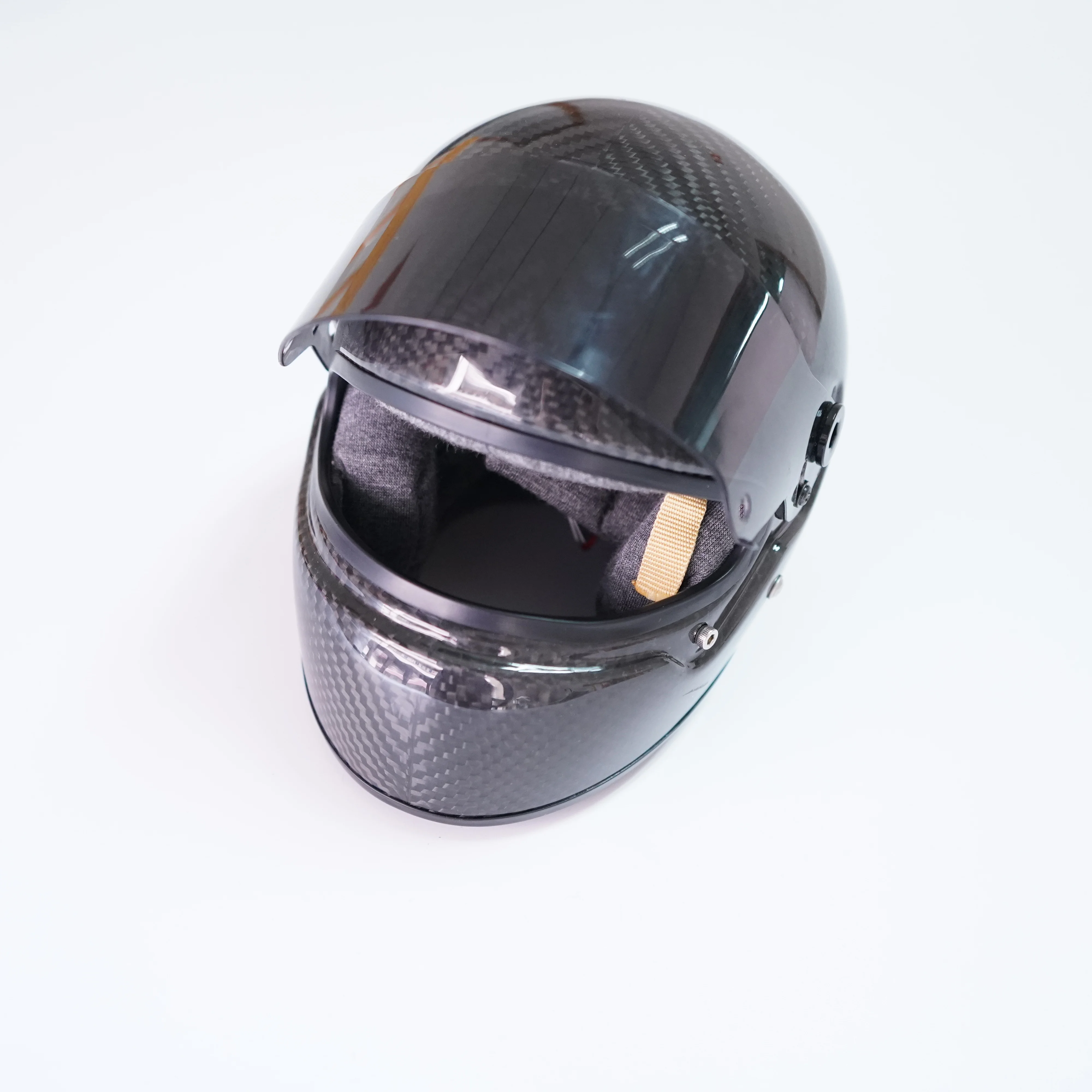 Lightweight Carbon Fiber Motorcycle Helmet Cycling Waterproof Racing High Performance Motorcycle Helmet