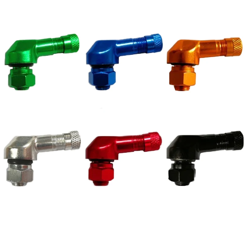 MAXFORD Motorcycle Electric Car Aluminum Alloy Valve Nozzle Vacuum Tire Valve Hub Valve Right Angle Nozzle