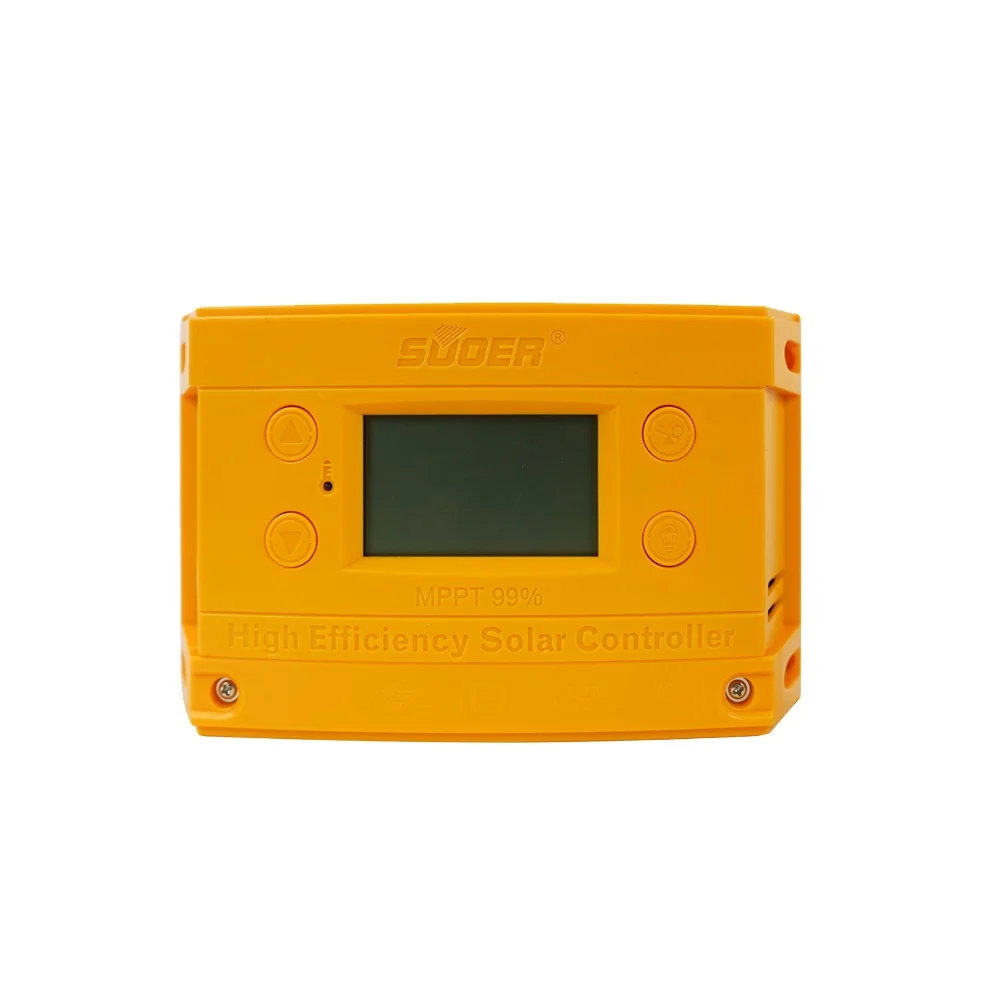 Suoer 12V 24V 30a умный контроллер солнечного зарядного устройства MPPT