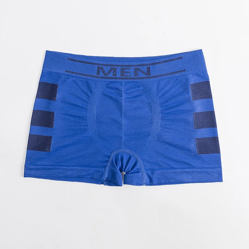Custom men seamless Boxer Briefs Boys Underwear Shorts Men Boxer  Classic Basic High Elasticity Sexy Boxer