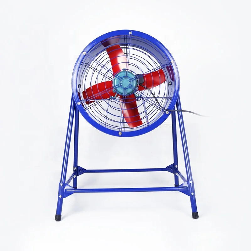 Эффективный портативный промышленный стенд, взрывобезопасный осевой вентилятор для вентиляции двигателя, вытяжной вентилятор