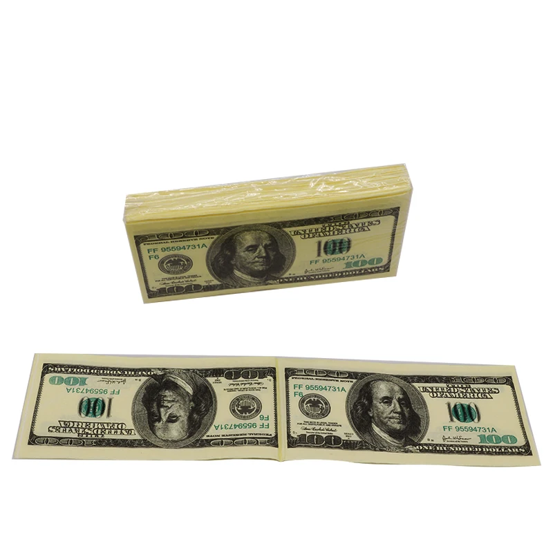 Custom Printed Money Design Napkins - Perfect for Parties and Events