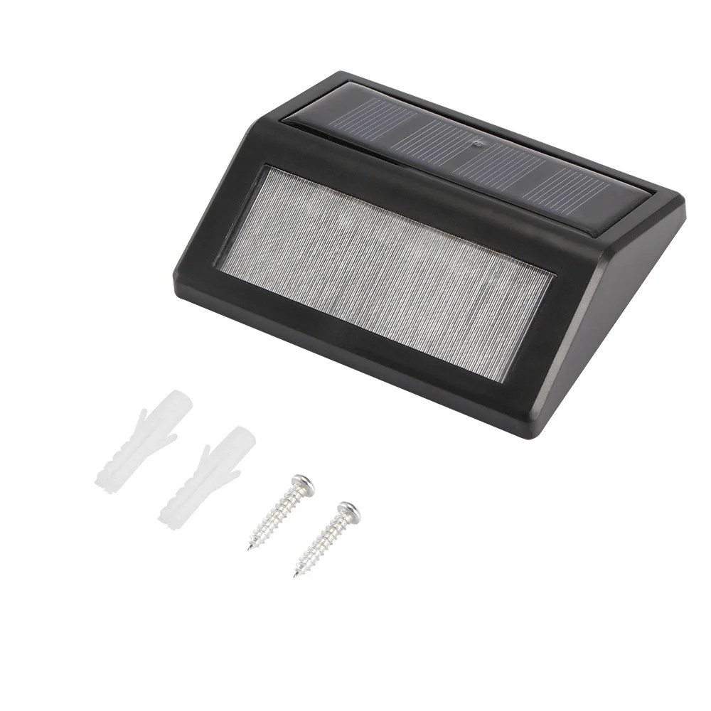 Low Voltage IP55 Waterproof Plastic Weather Proof Fence Garden Surface Stair Defender Side Outdoor Solar Led Step Light