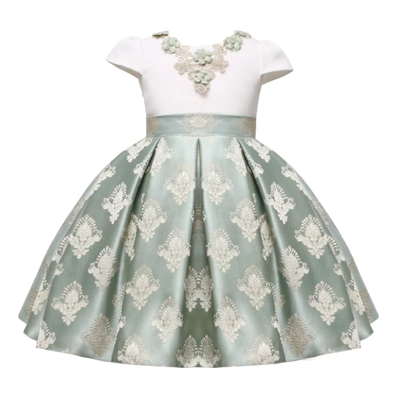 Fashion Design Children Gown 5 6 7 8 9 Years Kids Dresses 8 Years Girl Dress Kids Dresses For Weddings Parties Wear