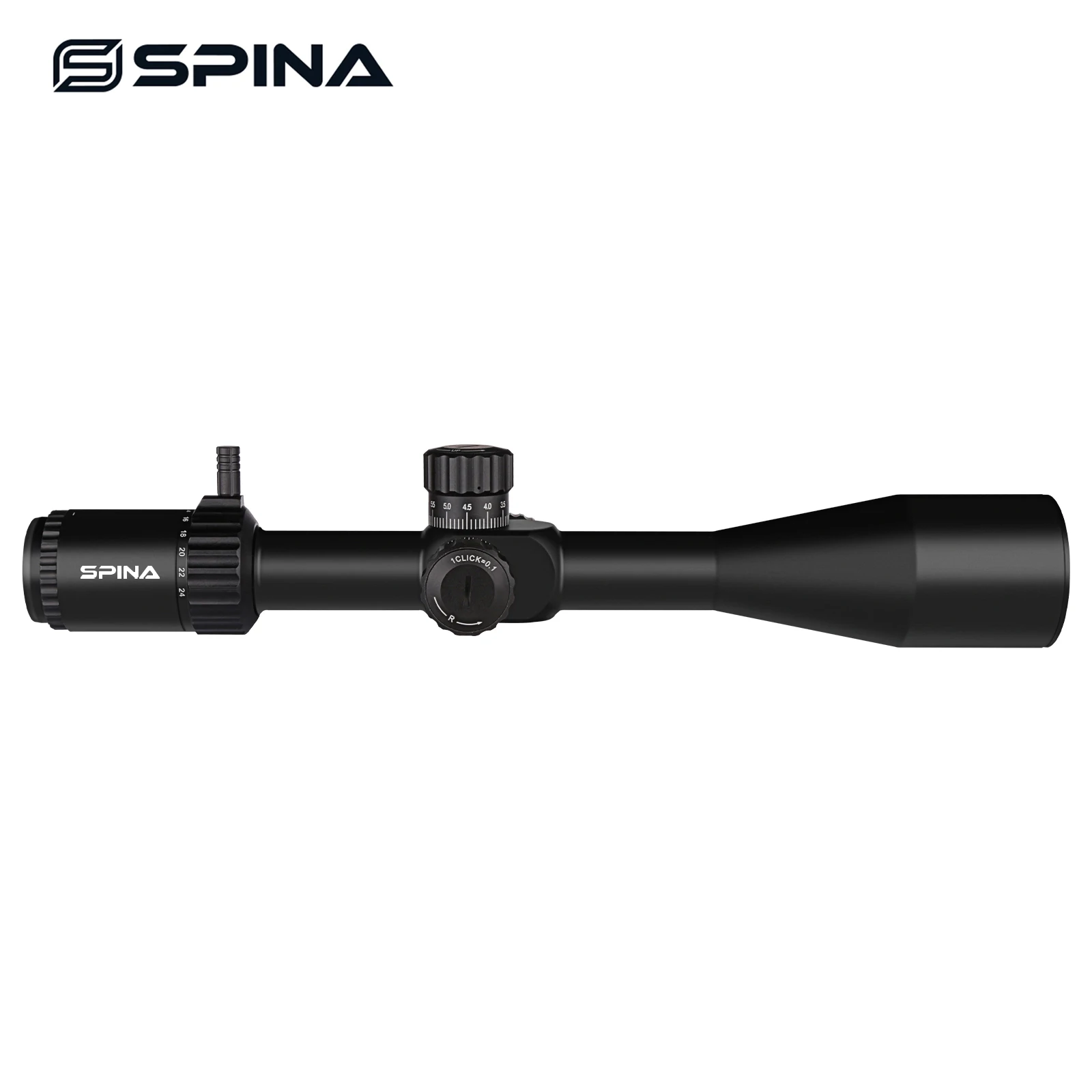 6-24x50 FFP Illuminated Zero Stop Waterproof Shockproof Fogproof Fully Multi-Coated Telescopic Sight for Long Range Hunting