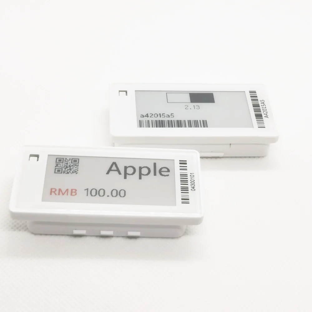 supermarket E-tag Freezer digital price tag 2.13inch freezer ESL tag for refrigerator use in supermarket