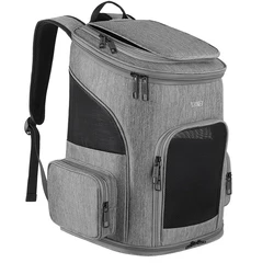 Оригинальный рюкзак OEM и ODM от китайского поставщика, прочная удобная переноска для путешествий, складной плюшевый рюкзак для собак и кошек