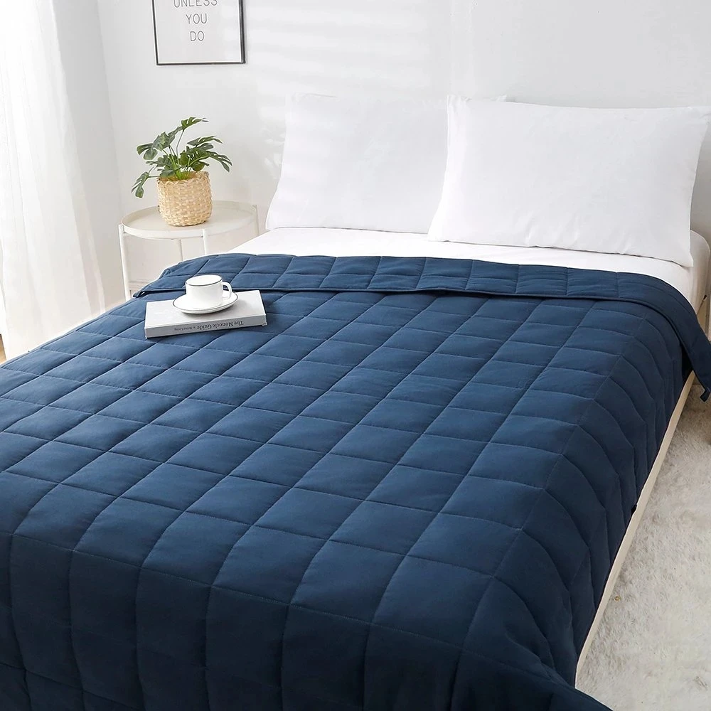 High Quality Kids Weighted Blanket Summer Weight Cotton Blanket Glass Beads For Weighted Blankets