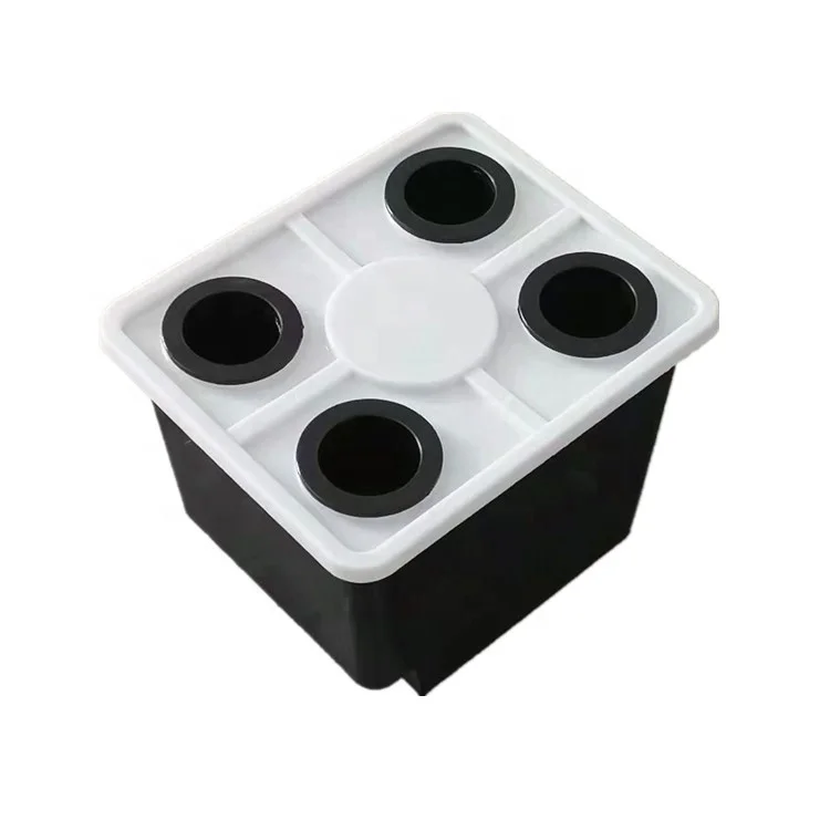 PP Irrigation System 11L One or Four Hole Cover Dutch Bato Bucket Smart Hydroponic Equipment  Tomato Cucumber Pepper Planting