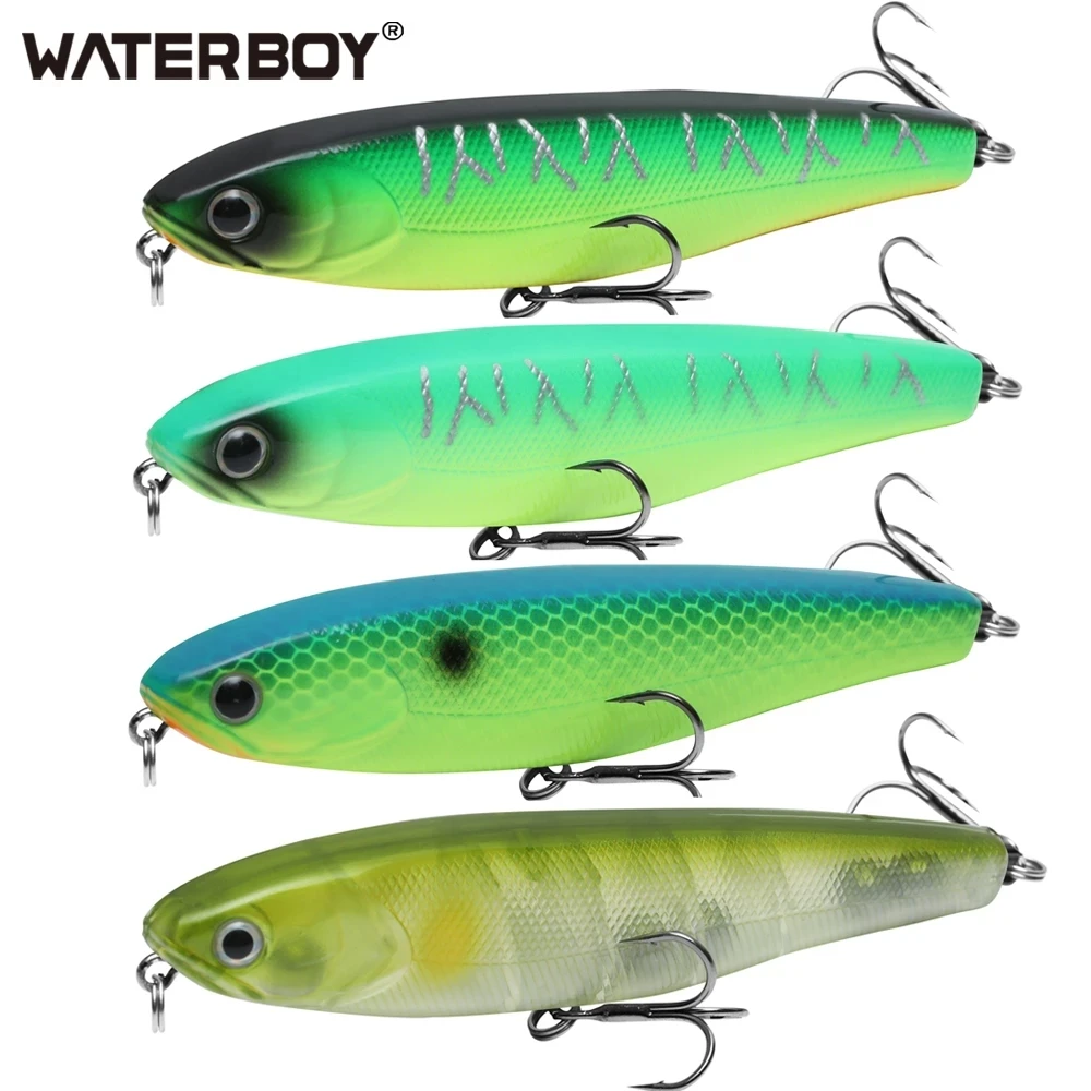 WATERBOY Pencil Fishing Bait  8.5cm 9.5cm 12.8cm Hard Artificial Multi Colors New Arrive Fish Lure Factory Wobbler Pesca