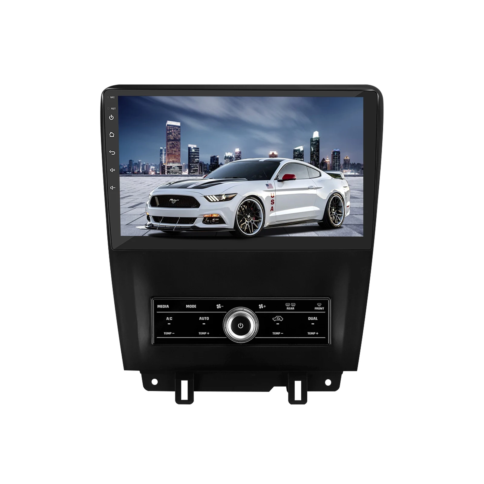 4G64G 10inch Big Touch Screen for Ford Mustang 2010-2014 of CUSP GPS Multimedia Navigation DSP Android CarPlay AI Box Android 11