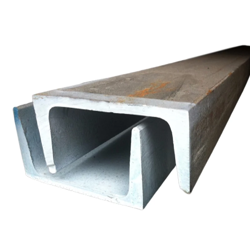 Hot Rolled ASTM A36 Q235B Q355 A570 A572 Structural Steel Carbon Steel Galvanized Channel