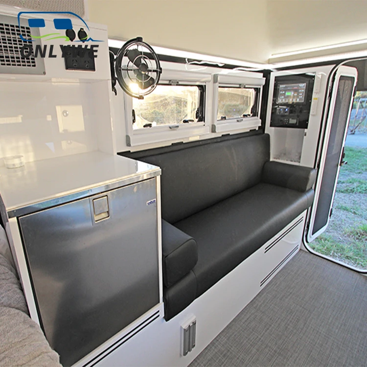 ONLYWE australian luxury small off road camper travel trailer