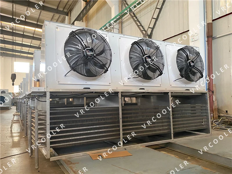Flexibility Design Stainless Steel Tube Ss304 Ss316L Air Blast Chiller Heat Exchanger