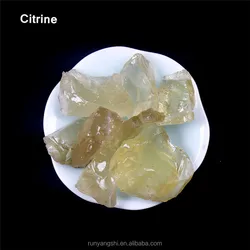 wholesale natural stones citrine feng shui healing crystals healing stones clear rose quartz spiritual raw crystals