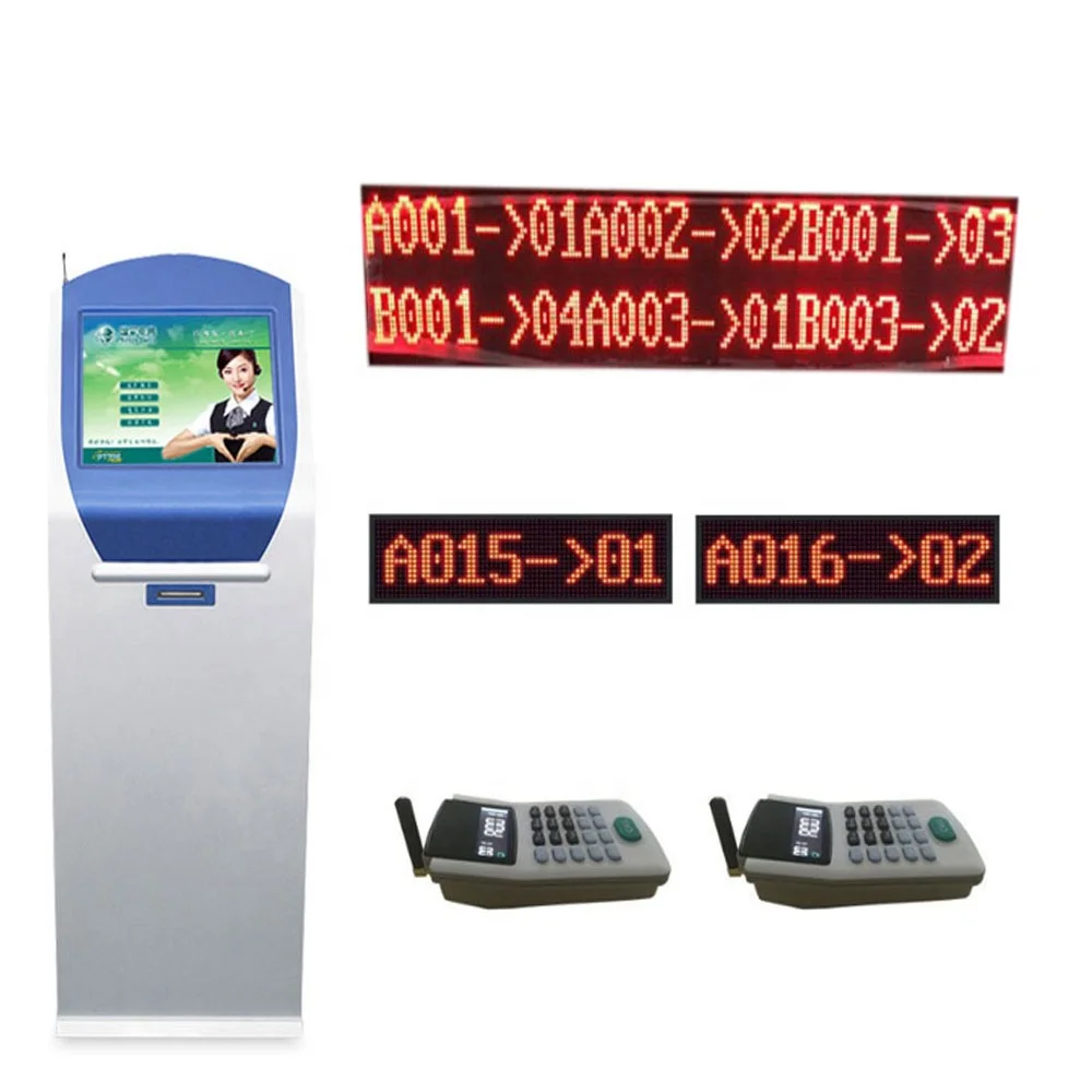 Hospital Doctor Room Other Service Equipment Electronic Queuing System LCD Touch Screen Queue Ticket Kiosk