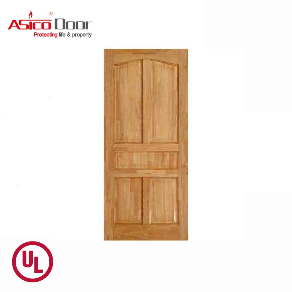 ASICO UL Listed Fire-rated Door Competitive Price Bedroom Door Wooden Door