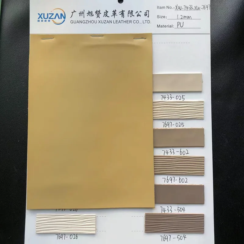 High Quality Factory Price Smooth PU Synthetic Leather raw material Artificial PU Leather for making women handbags tote bag