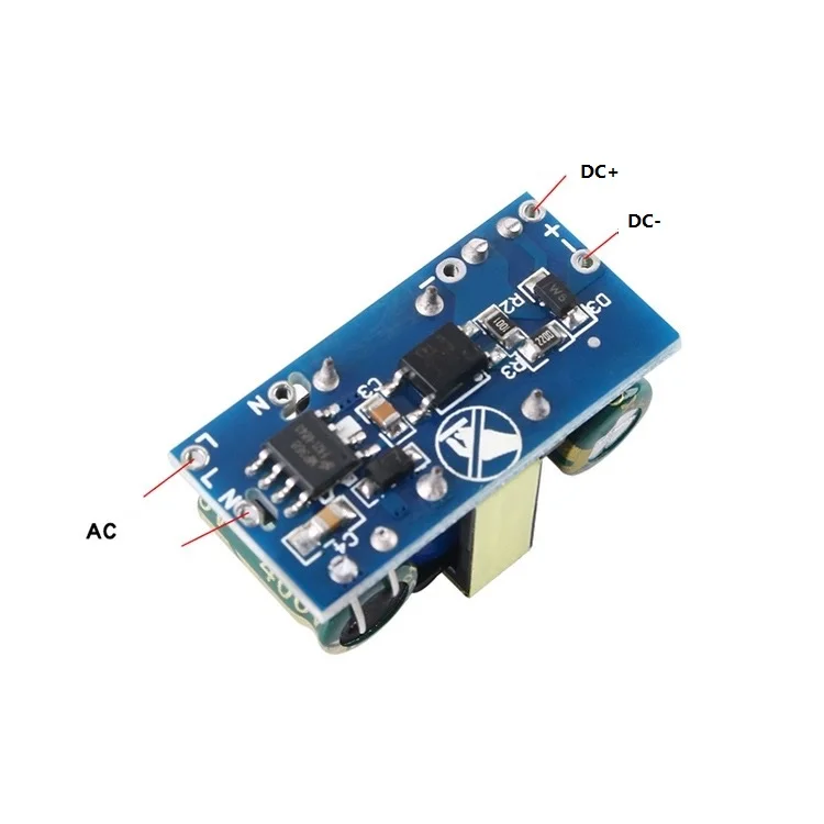 AC-DC 5W 220v до 5v модуль 5 вольт 1amp мини-модуль преобразователя мощности с открытой рамой
