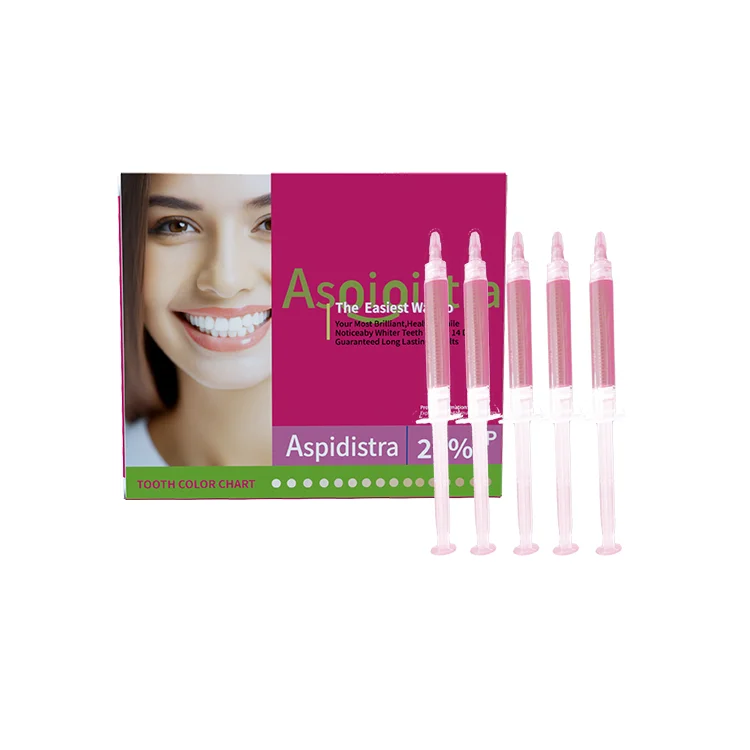 2 Ml Multi-Flavor Non Peroxide 16% 35%CP Carbamide Peroxide For Sensitive Gel Syringes Wireless Teeth Whitening Kit