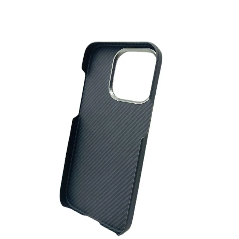 Kevlar Carbon Fiber Protective Case Luxurious Anti Drop