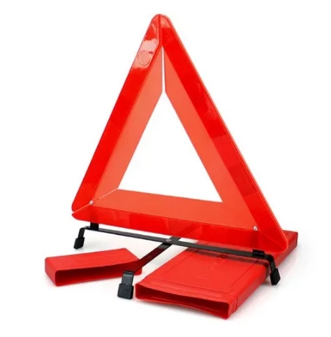 DOT approved car reflective emergency warning triangle Safety warning traffic sign