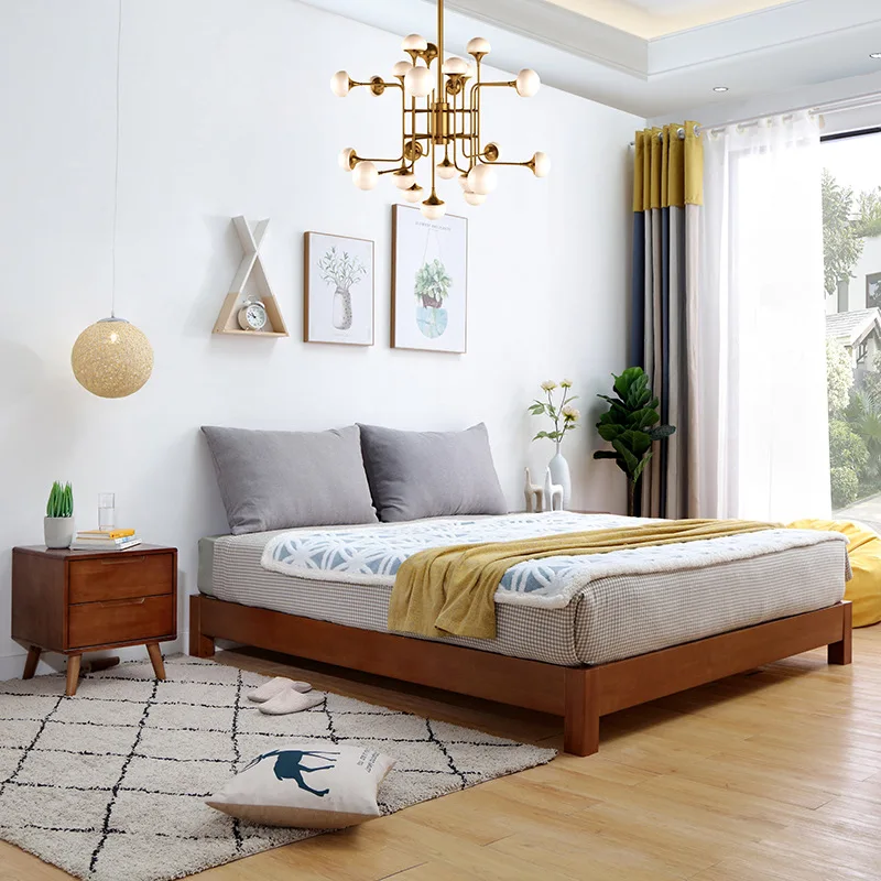 Double Storage King Latest Designs Hot Selling Modern Wooden Bedroom Set Furniture Queen Size Bed Frame