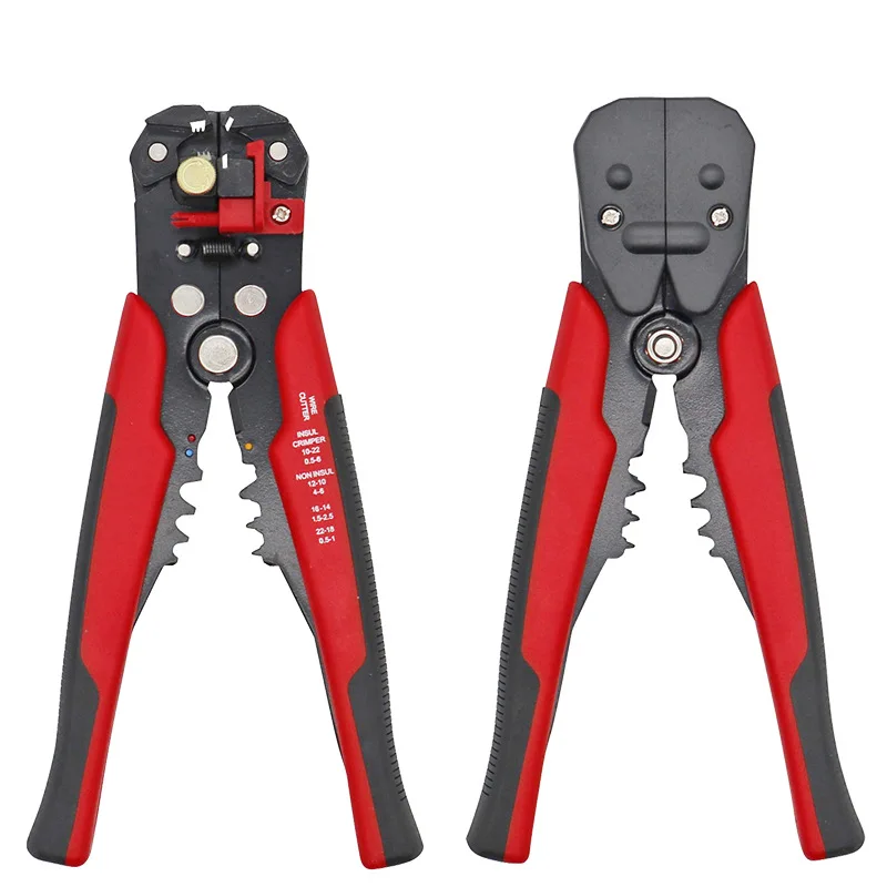 Electrician labor-saving multifunctional wire stripping pliers Quick peeling tool pliers Wire cutting pliers Terminal crimping p