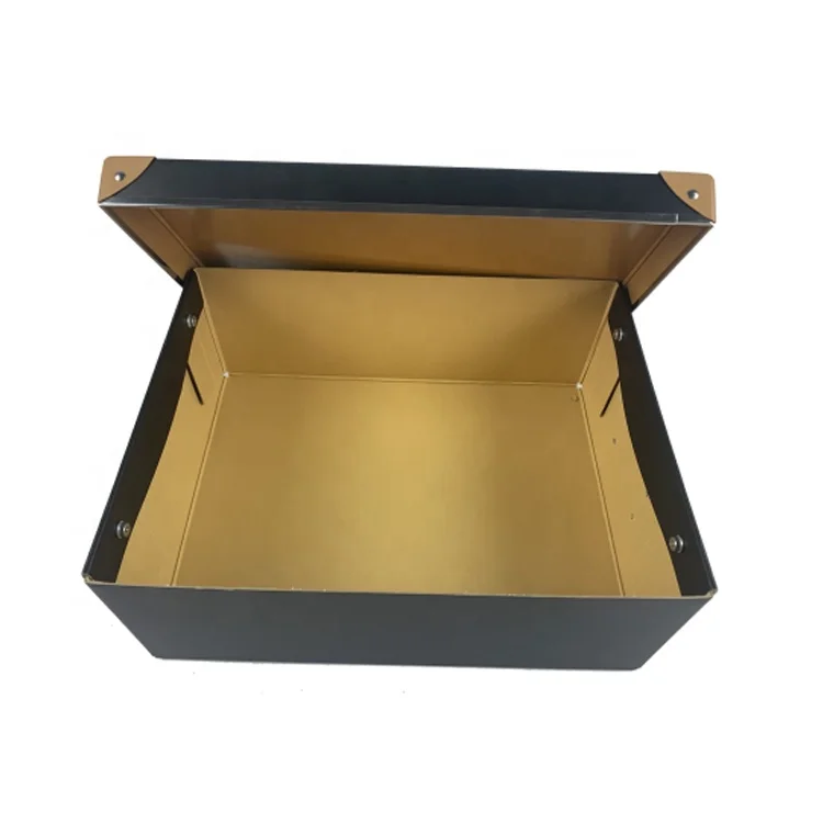 
Custom Printed High Quality Cardboard Office And Household Organizer Bin Foldable Paper Storage Box 