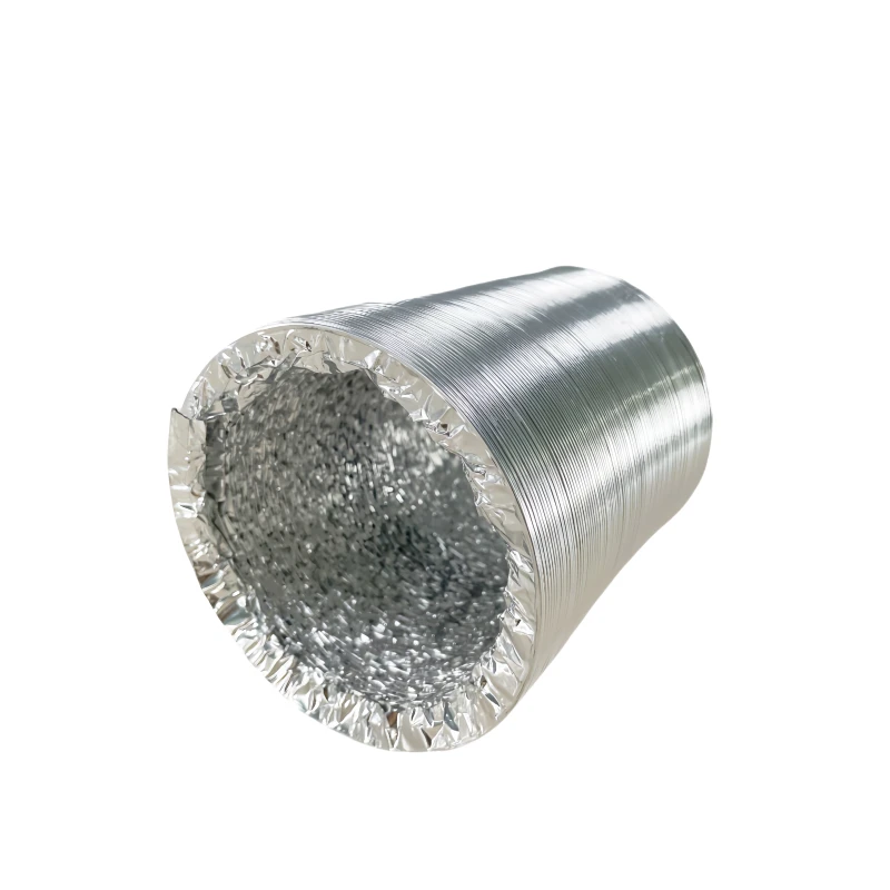 Kitchen Stove Range Hood Parts Discharge Aluminum Foil Ventilation Pipe Simple Design Dryer Ventilation Hose