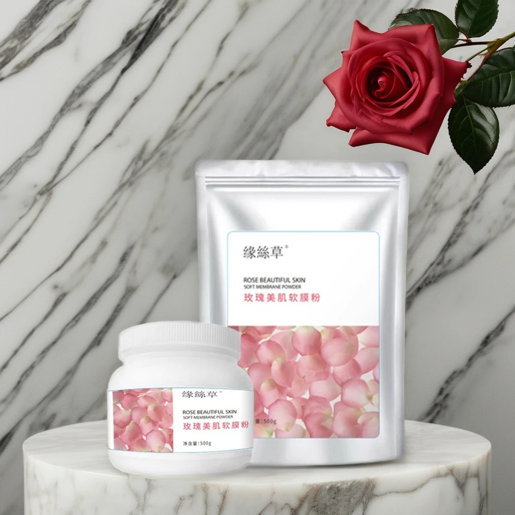 18 Years factory face skin Collagen Facial Serum for Skin Care Anti Aging Facial Crystal Peel Off Hydrogel Rose Powder Mask