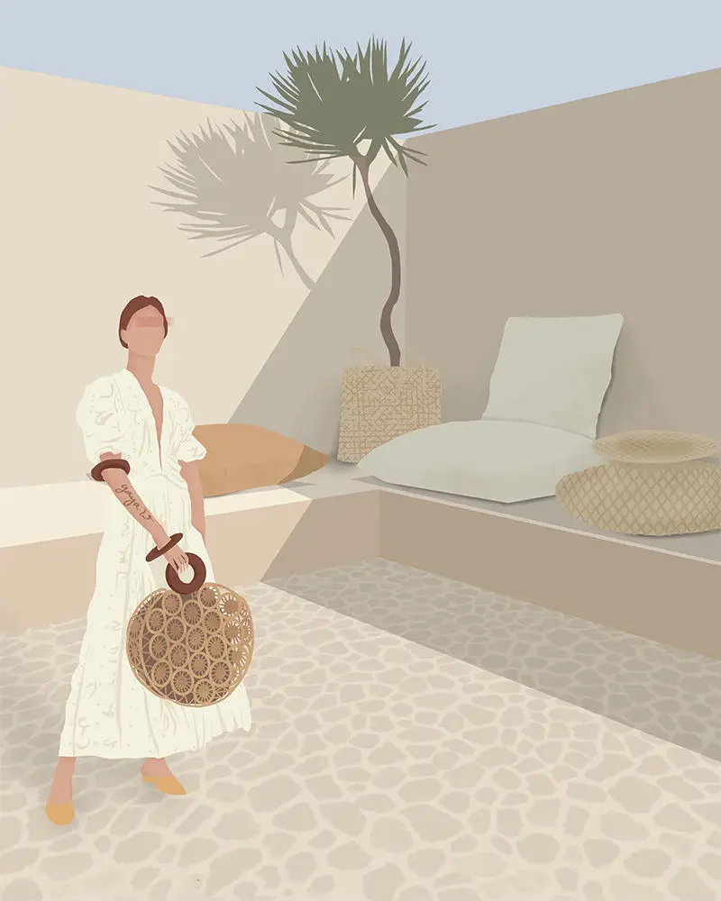 Illustration girl DIY painting on canvas drawing by number kits with acrylic paint without frame painting wholesale