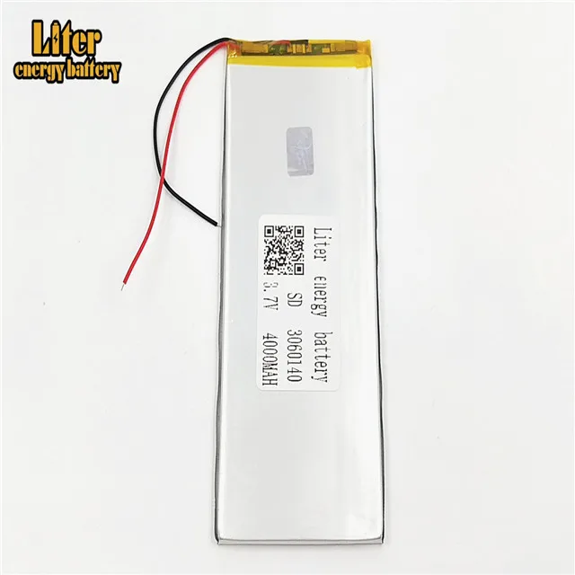 4000mAh Lipo Tablet PC 3,7 V перезаряжаемый литий-полимерный аккумулятор 3060140