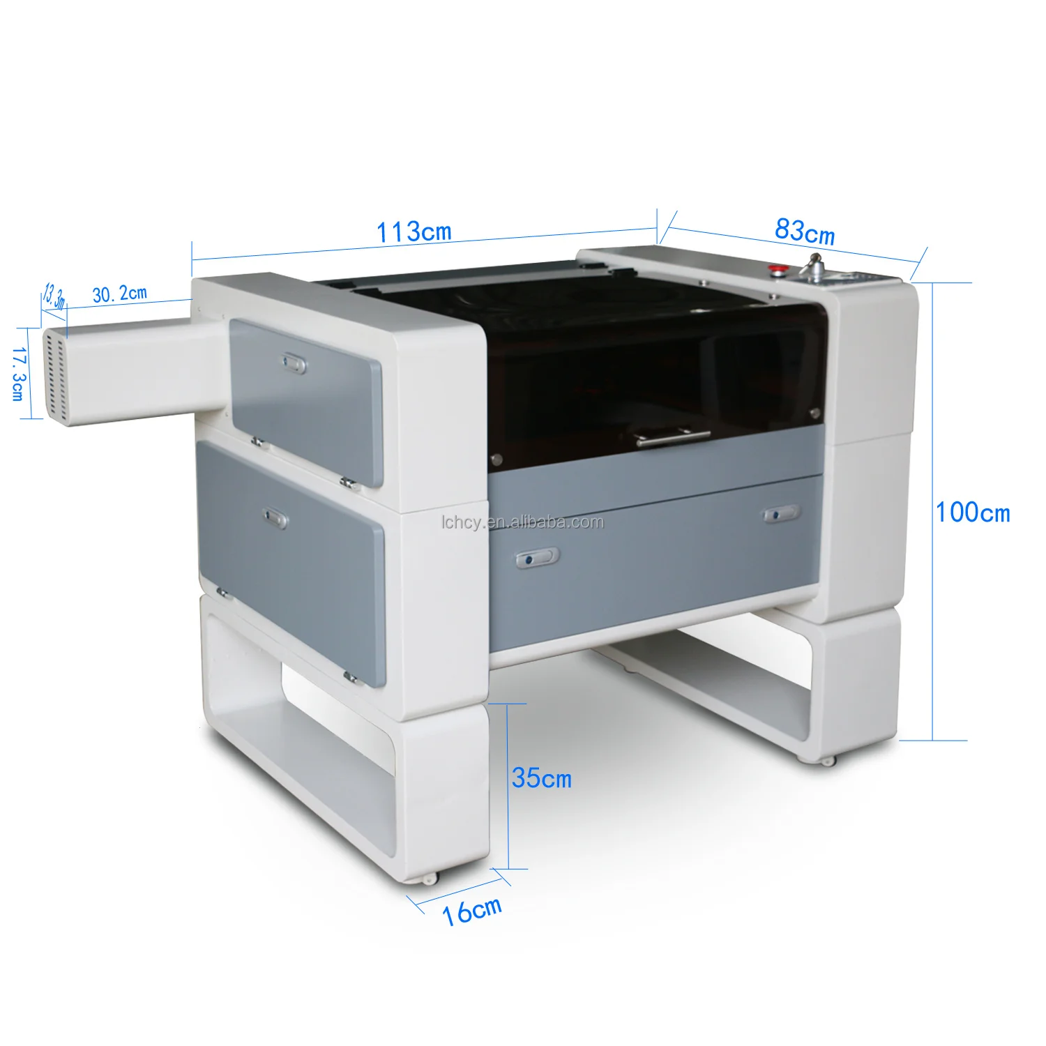 Manufacturer Supply co2 laser cutting machine 4060 ruida 60w lazer laser 4060 ccd laser cutting machine 4060