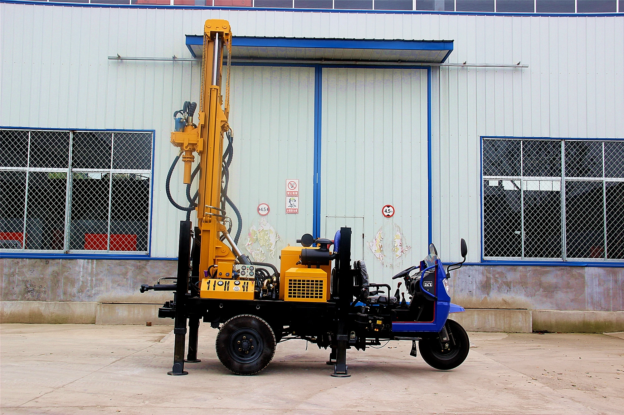 Truck mounted water bore well drilling machine Cheap price air compressor water well drilling rig machine for sale